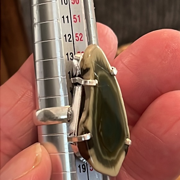 #530 Royal Imperial Jasper Handcrafted Ring 💍 Size 7.75 NWOT - Picture 11 of 14